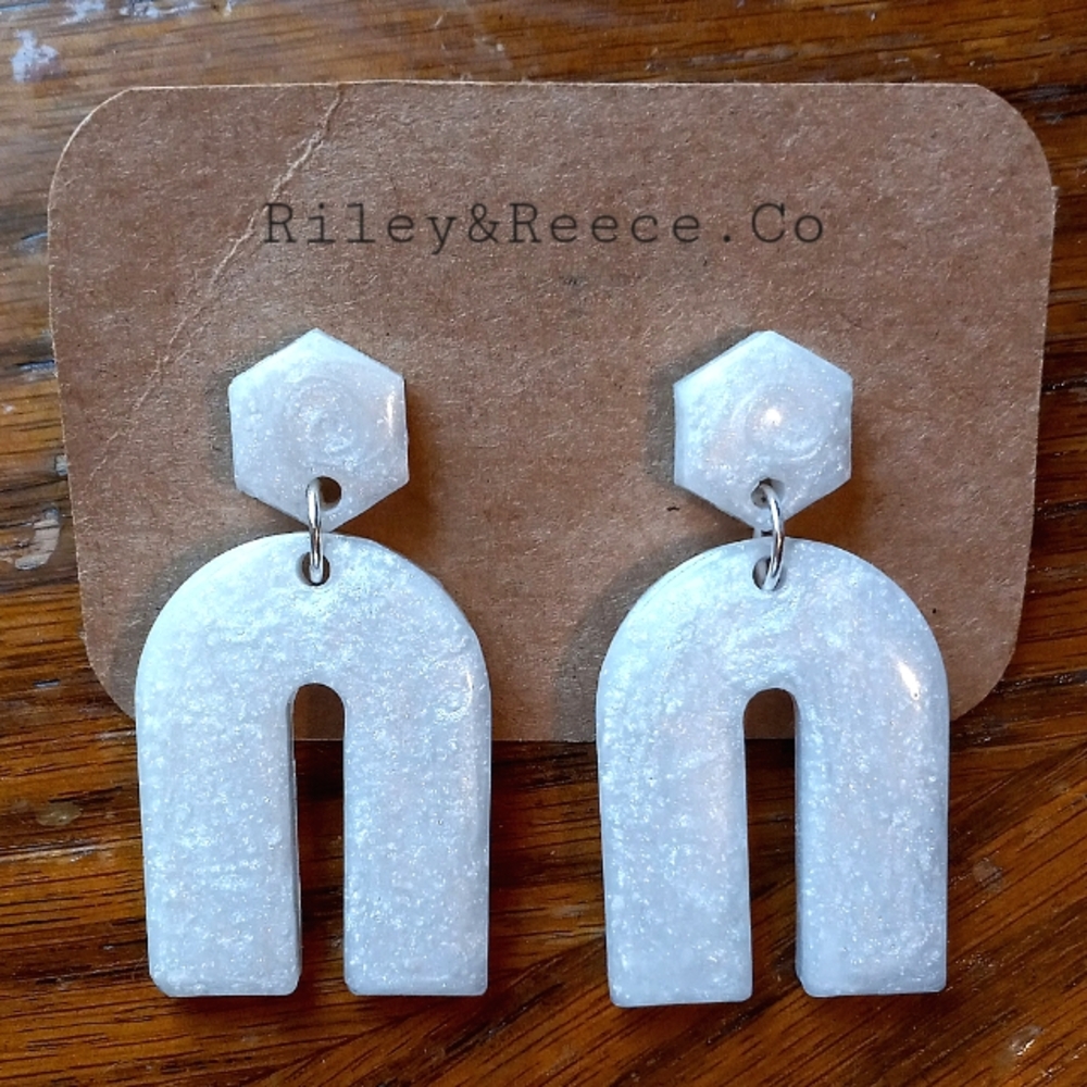 Resin Earrings!!!